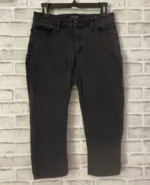 Women’s Judy Blue black Capri fit jeans 11/30