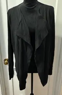 Faded Glory Black Caridgan in L