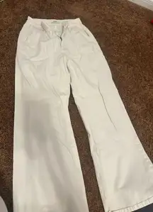 Cotton on white pants