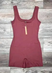 SKIMS Cotton Rib Onesie Romper