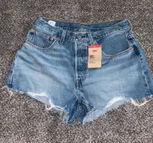 Levi’s 501 Original Women’s Shorts Size 30 High Rise Lightweight NWT