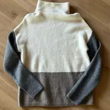 Color block sweater