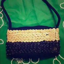 Custom European Button purse