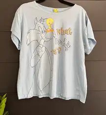 LOONEY TUNES X WARNER BROS Vintage Tweety Bird Tee Women’s Sz XL EUC