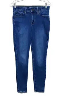 NYDJ Skinny Blue Jeans 4 Shaping Lift Tuck Stretch Normcore Preppy Denim Casual