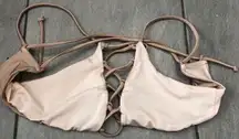 Rose Gold Reversible Bikini top