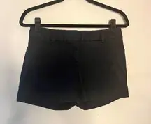 Express Editor Cuffed Black Dress Shorts Size 2