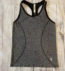 Ebb & Flow Gray Seamless Tank Top. Size Small. EUC