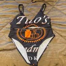 Tito’s Vodka Bikini Swim BLACK