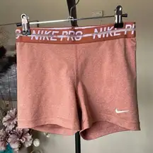 Nike Pro Swoosh Dri-Fit Spandex shorts size M