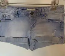 Celebrity Pink Light Denim Short