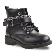 Wonder Nation buckle Moto boots