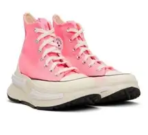 Converse Womens Run Star Legacy CX Hi Pink Platform Shoes Sneakers Trainers 9