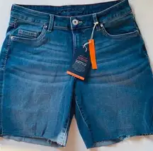 Jag jeans NWT  Boyfriend Raw Hem Denim Shorts