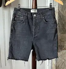 AGOLDE 90s Short in Nico Black