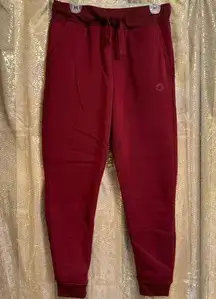 Akademiks Dark Red Jogger Lounge Sleep Sweatpants Unisex Large