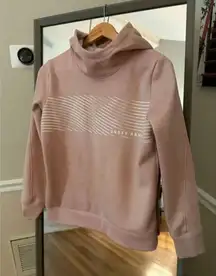 Under Armour Fleece Cold Gear Loose Fit Size XS‎ Pink Graphic Print Hoodie