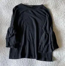 Seven7 black blouse