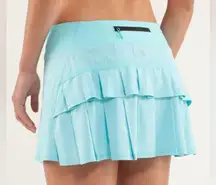 Y2K Lululemon Run Pace Setter Skirt Angel Blue Size 4 – Retired 2012 Edition