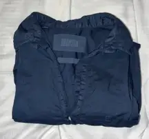 Grayson Dress Shirt Mini Dress Long Sleeve Pockets Casual‎ Womens Size-XL