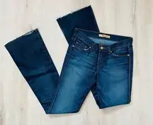 J Brand Tyro Flare Denim Jeans Blue Sz 25