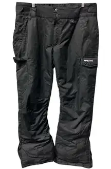 Arctix Women's Black Ski Snow Pants Regular Fit Size Large Pull On Cold Winter