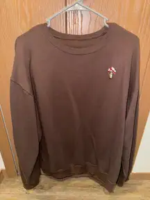 mushroom crewneck