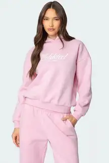 Edikted Pink Hoodie