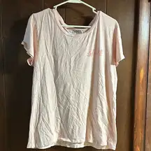 Womens Salt life shirt light pink