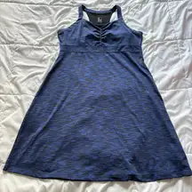 MPG Mondetta Athletic Dress Womens XL Stretch Blue Bra Pickleball Golf Outdoors