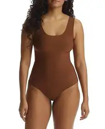 commando Butter Soft-Support Bodysuits BSS401 Cinnamon Brown Large NWT