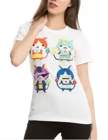 Hot Topic Yo-Kai Watch Group T-Shirt Size Small