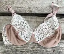 Vintage Oscar de la Renta 34D Union Made lace bra
