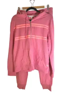 Victoria's Secret NWT Vintage Pink Jogger Set Large