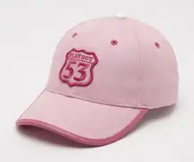 Size L/XL Stretchy Pink Playboy Hat