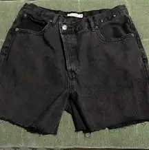 Distressed  Cross Shorts