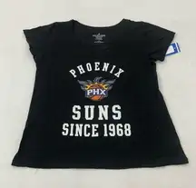 Phoenix Suns NBA Basketball Soft As A Grape Black Tee Shirt Womens Plus Size 1X