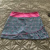 Birdies and bows golf Skort size XL 🩷🩵