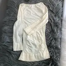 new spanx on top & in control 978 boatneck 3/4 sleeve shaping top size large