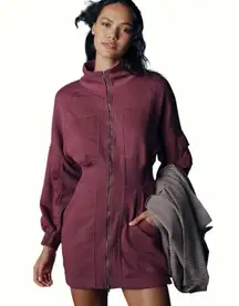 ANTHROPOLOGIE DAILY PRACTICE Women’s Long-Sleeve Zip-Up Mini Dress