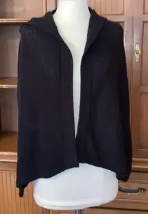 BDG Urban Outfitters Hooded Dropped Shoulder Open Front Cardigan, Size XS