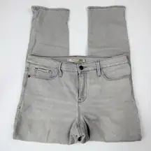 Athleta SculptTek Skinny Jeans Womens 10 Gray Kenai Wash Stretch Denim