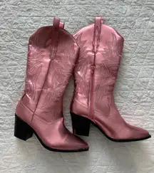 Altar'd State Pink Cowboy Boots