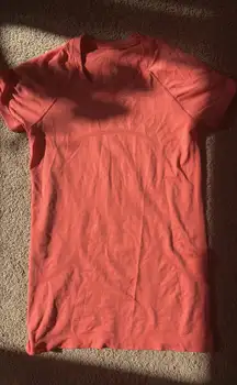 Pink Lululemon Swiftly Tech Short Sleeve