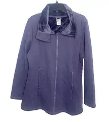 The North Face  Jacket Womens Purple Full Zip size XL