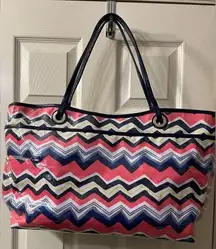 Elaine Turner multicolor tote bag