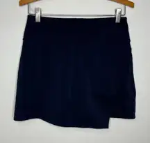 Athleta‎ tennis skort navy blue women’s size small ball pocket & zipper pocket
