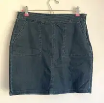 Prana| Kara Stretch Denim Jean Mini Skirt sz 6