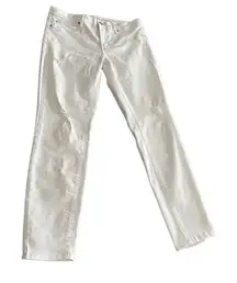 Articles of Society distressed white Denim jeans size 32