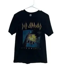 Def Leppard Black Band Tee size M
